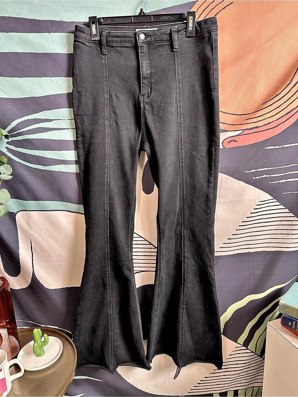 Vervet flare black jeans Waist 31